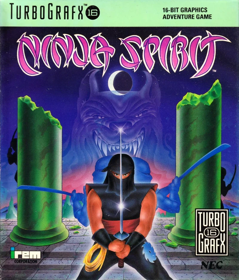 Ninja Spirit - TurboGrafx 16