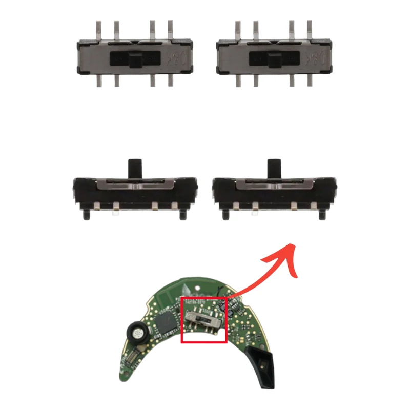Bose QuietComfort 45 35 I II Power Button Sliding Spring Switch Replacement - Parts
