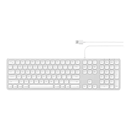 Satechi Aluminum Wired Keyboard - Nordic