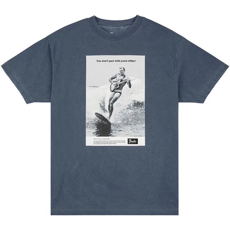 Fender Vintage Ad Surfer Tee (Ocean) XXL
