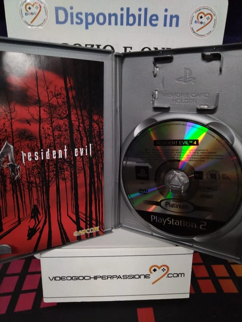 Resident Evil 4 Platinum Playstation 2 (usato garantito)