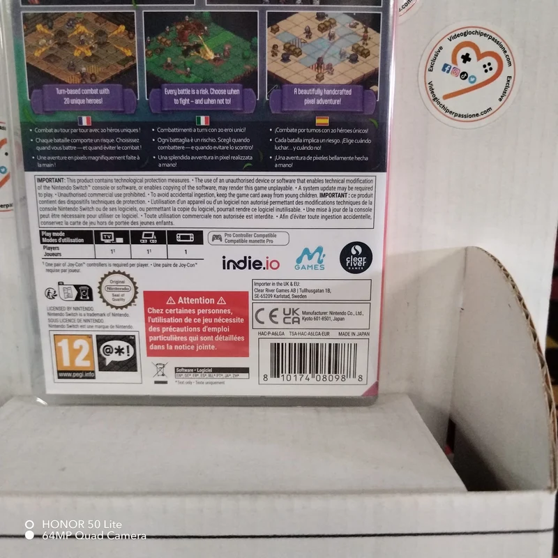 Tyrant's Blessing Nintendo Switch Edizione Europea
