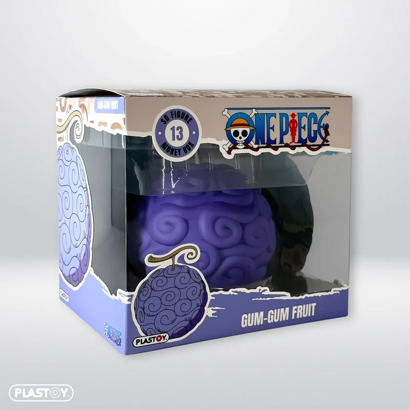 FIGURE One Piece Gum-Gum Fruit -Frutto del Diavolo Monkey D. Luffy SALVADANAIO