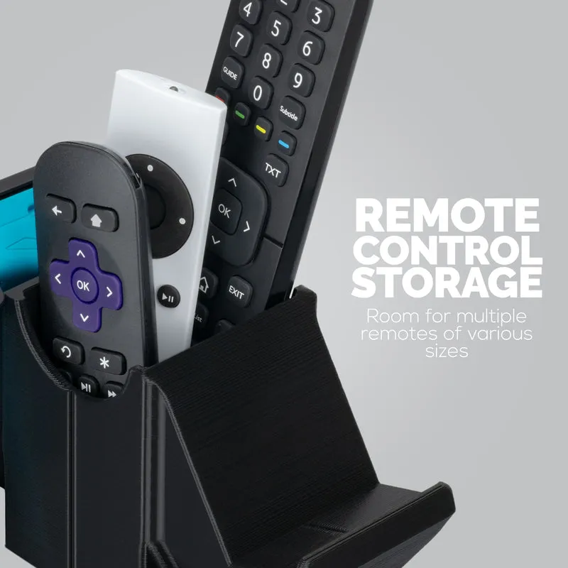 Doppio controller di gioco e telecomando TV e supporto da tavolo per archiviazione, riduce l'ingombro, adattabilità universale per gamepad