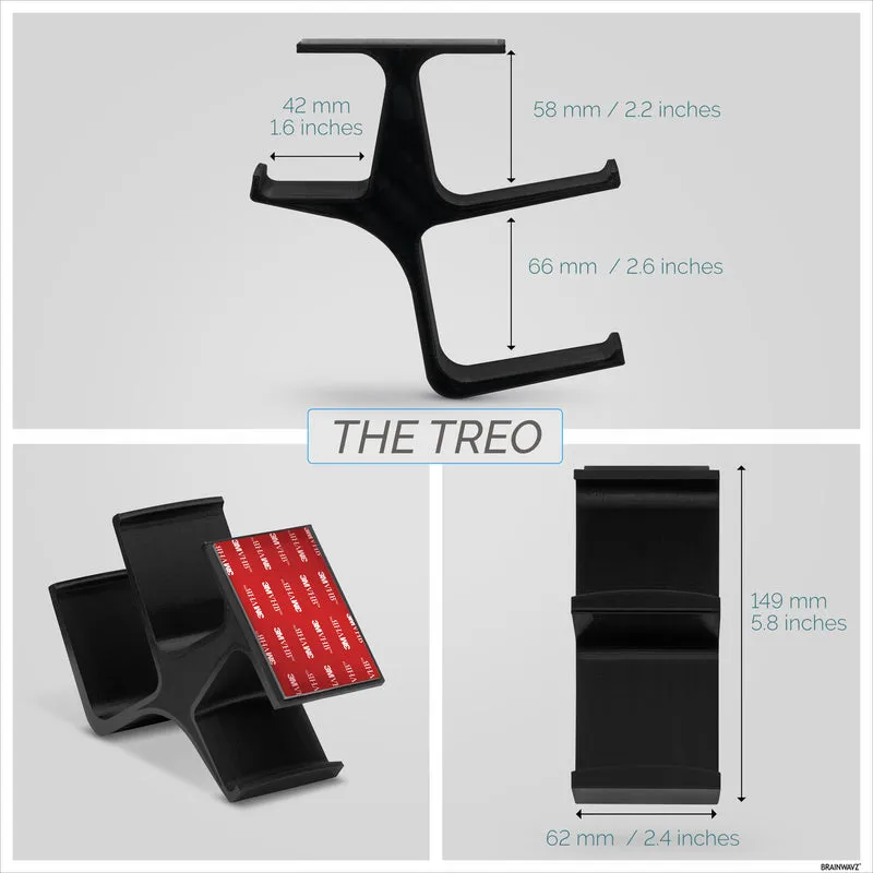 The Treo - Doppio controller da scrivania e gancio per cuffie