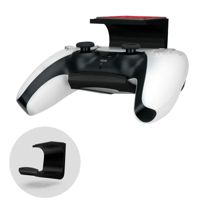 Supporto per controller di gioco sotto scrivania PlayStation PS5 - Facile da installare, senza viti o disordine