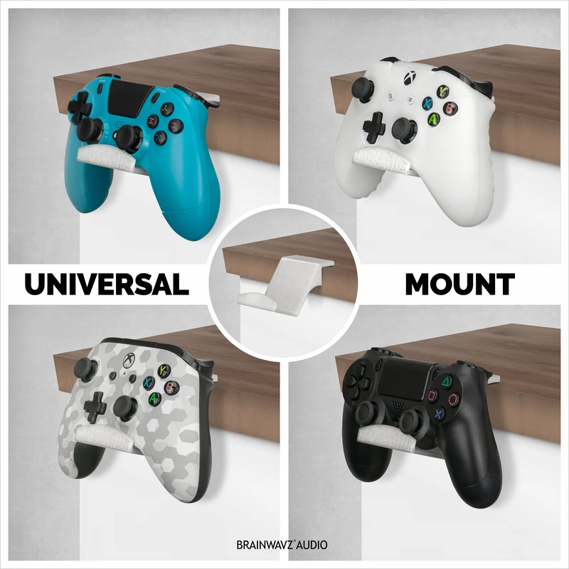 Supporto da tavolo per controller di gioco Supporto per XBox, Playstation, Switch e altro (UGC3)