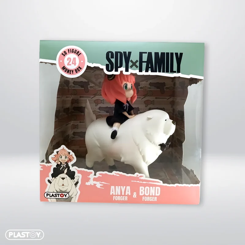 FIGURE ANYA & FALSARIO DI BOND SALVADANAIO