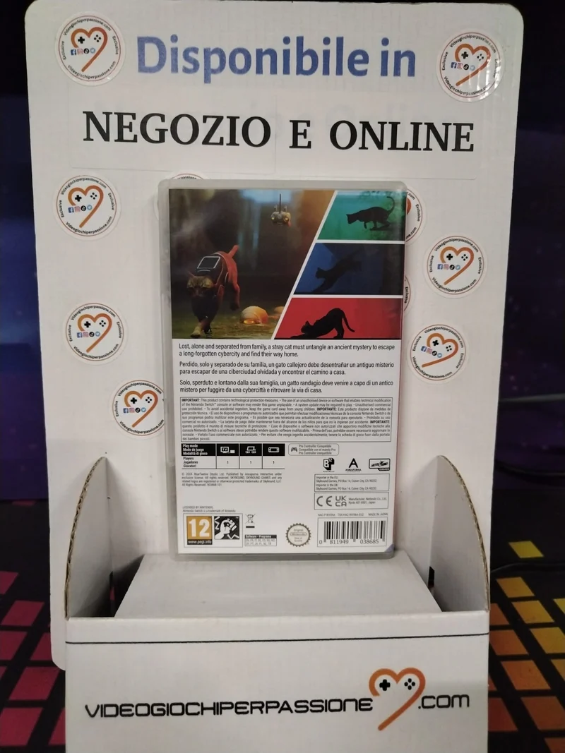 Stray Nintendo Switch (usato garantito)(ver. italiana spagnola)