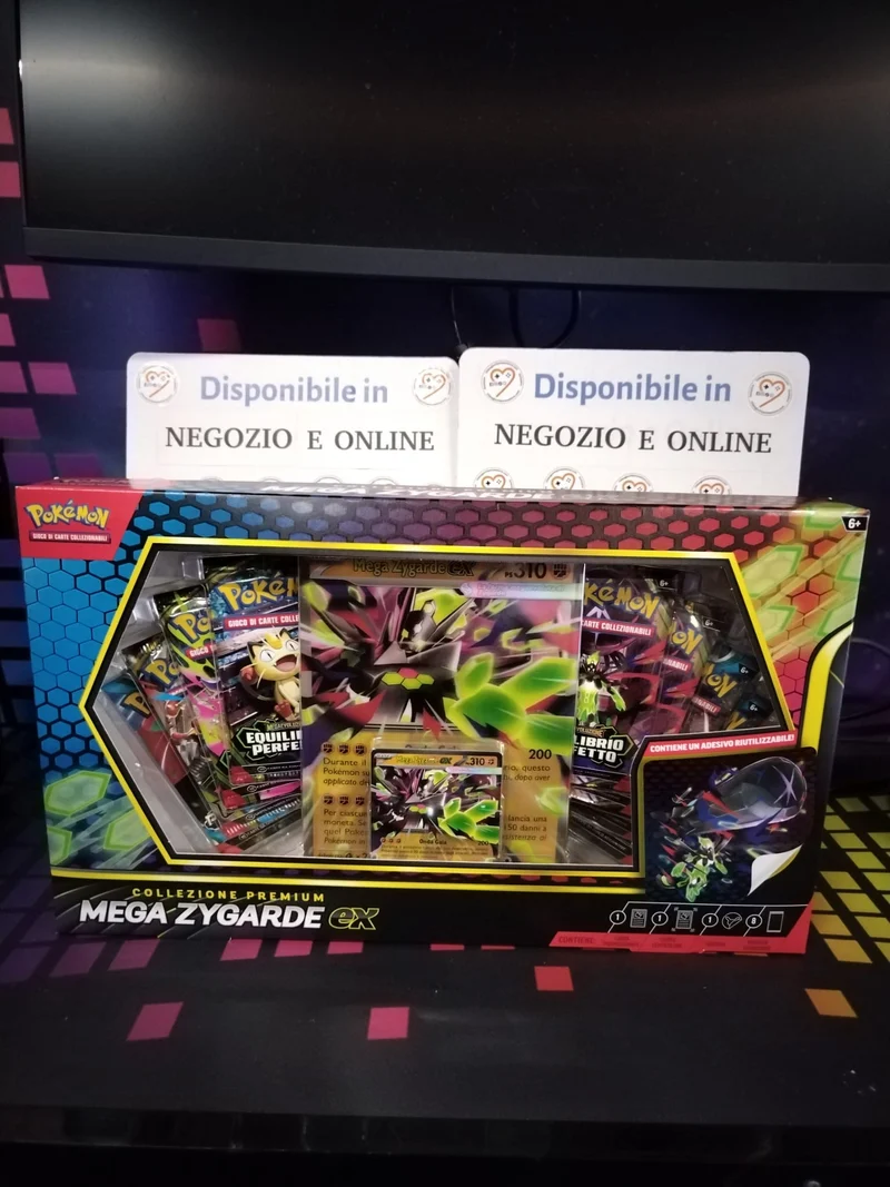 Pokémon: collezione premium Mega Zygarde-ex del GCC Edizione in Italiano