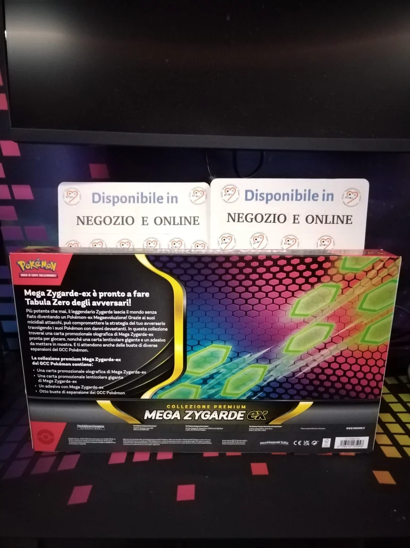 Pokémon: collezione premium Mega Zygarde-ex del GCC Edizione in Italiano