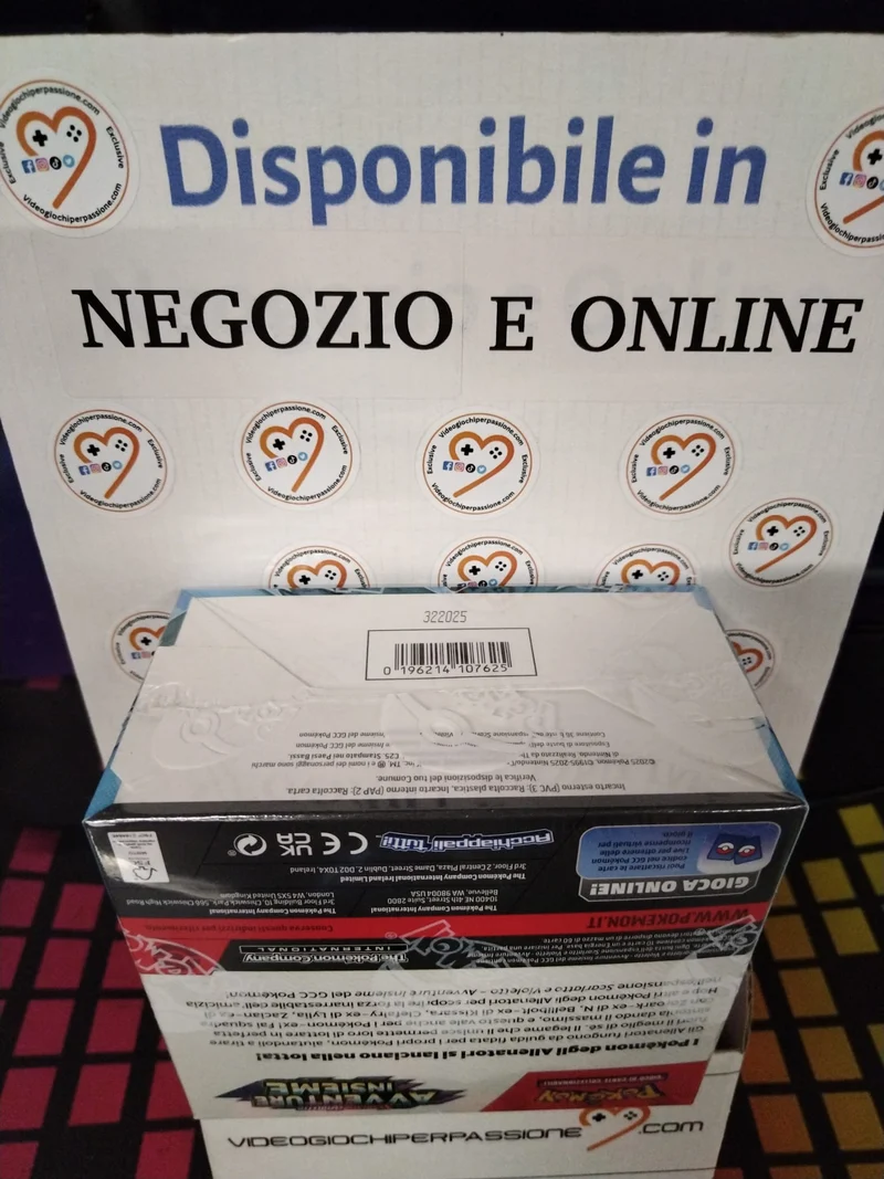 Pokémon GCC: Scarlatto e Violetto - Avventure Insieme, contiene 36 buste di espansione, edizione in italiano.