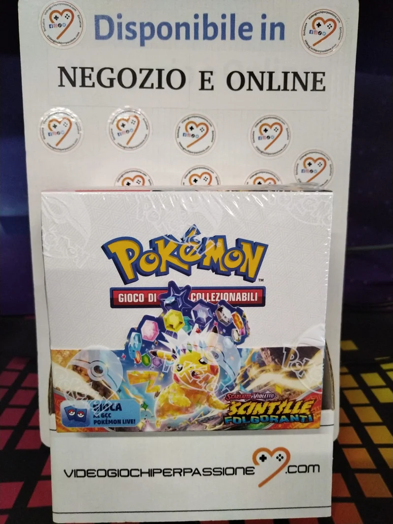 Pokémon GCC: dell’espansione Scarlatto e Violetto - Scintille Folgoranti, 36 buste
