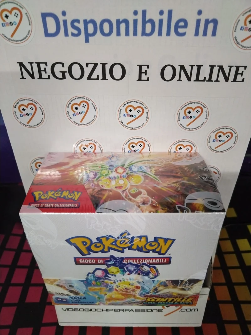 Pokémon GCC: dell’espansione Scarlatto e Violetto - Scintille Folgoranti, 36 buste