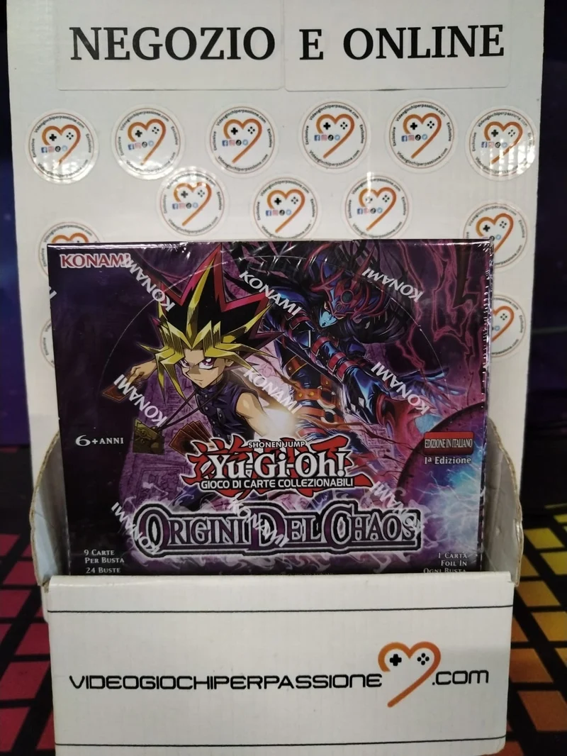 Yu-Gi-Oh Chaos Origins - Origini del Chaos box 24 buste 1 Edizione- Edizione Italiana