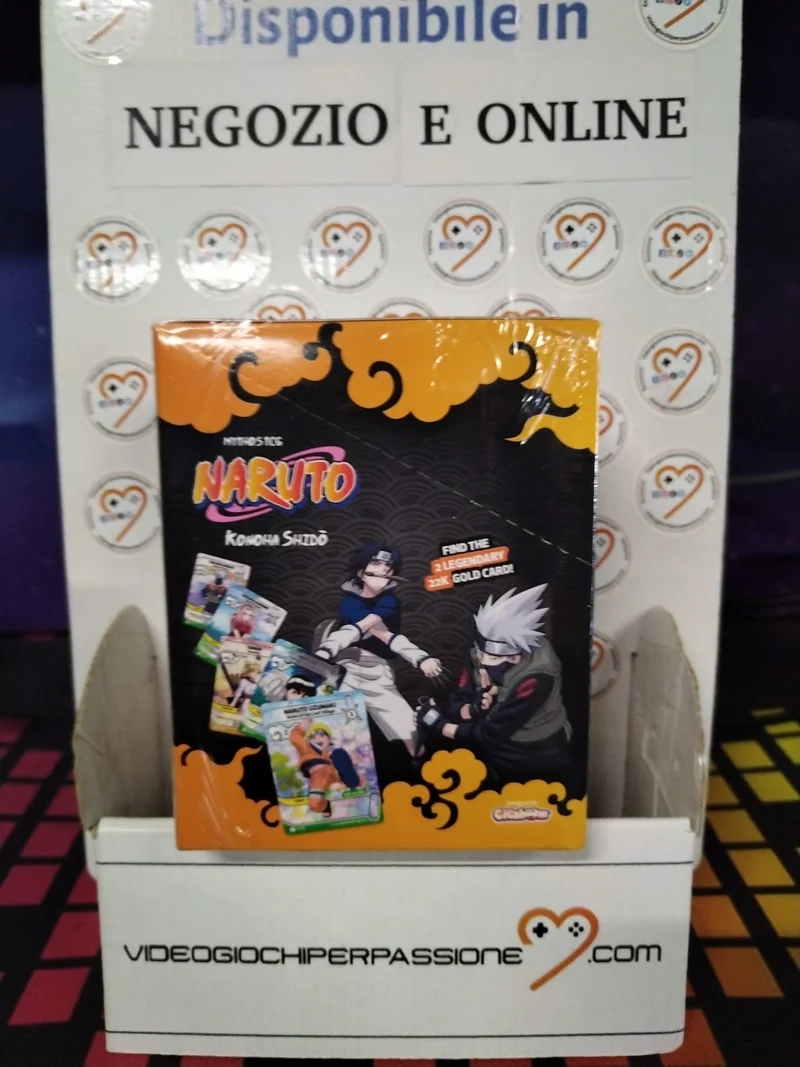 Naruto Mythos – Konoha Shidō Seconda Edizione Display 24 Buste ENG