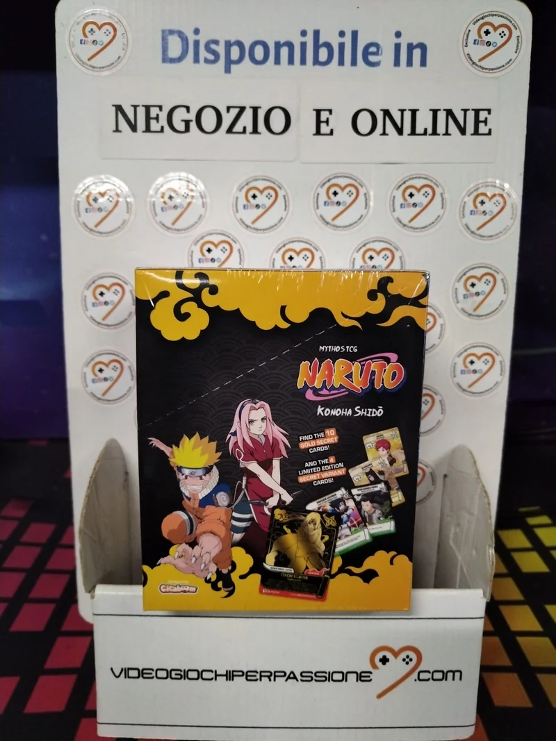 Naruto Mythos – Konoha Shidō Seconda Edizione Display 24 Buste ENG
