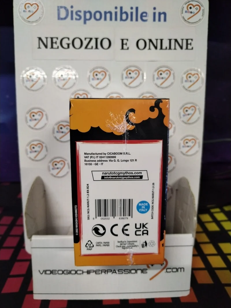 Naruto Mythos – Konoha Shidō Seconda Edizione Display 24 Buste ENG