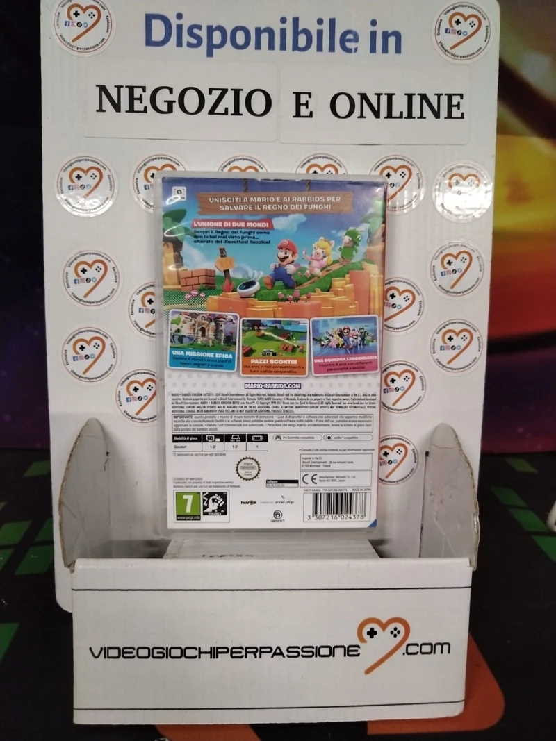 Mario + Rabbids Kingdom Battle Nintendo Switch (usato garantito)(ver. italiana)