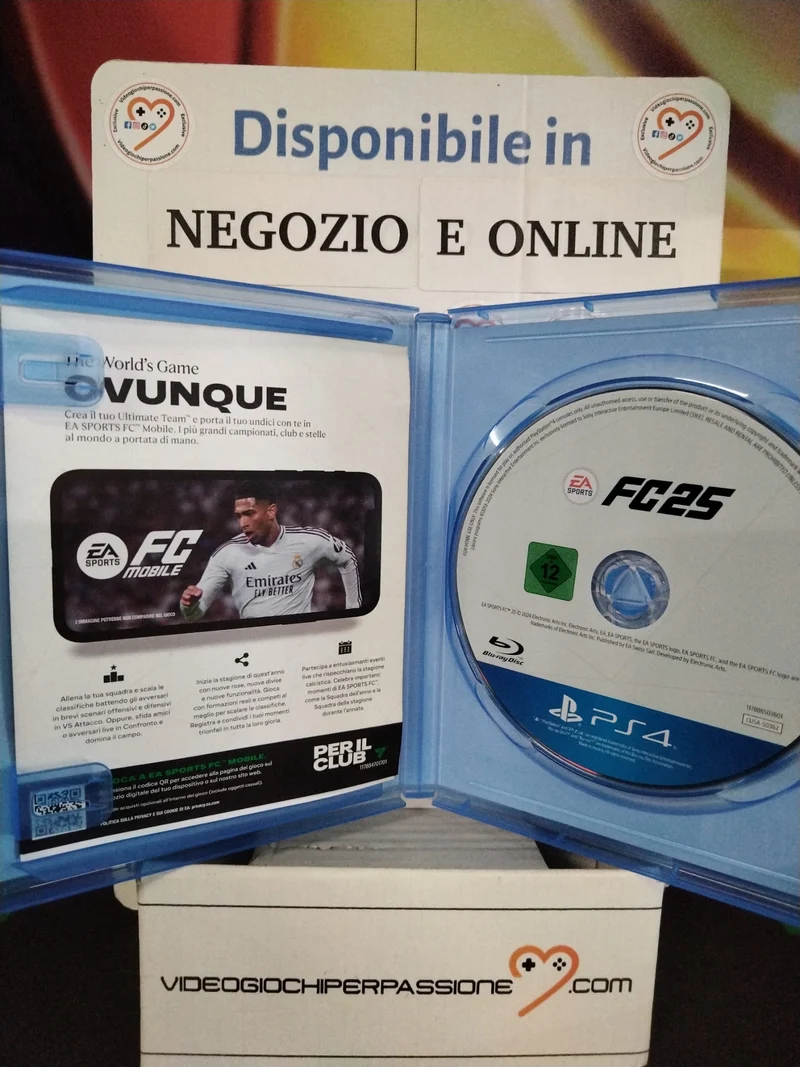 FC 25 PlayStation 4 (usato garantito)(ver. italiana)