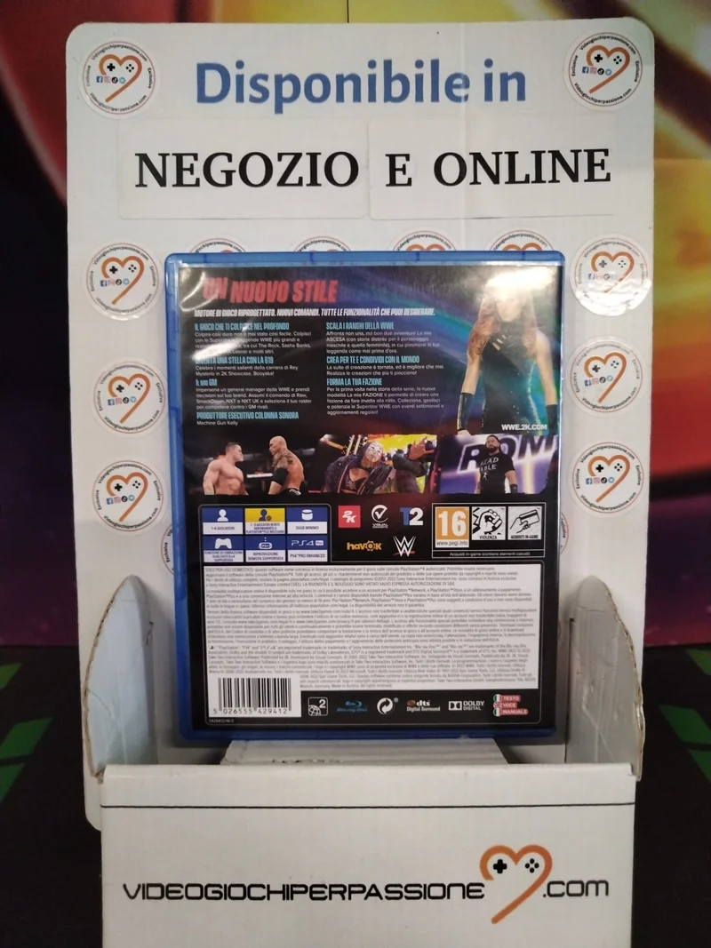 WWE 2K22 - PlayStation 4 (usato garantito)(ver. italiana)