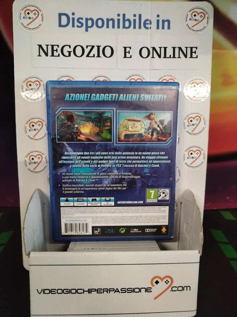Ratchet e Clank - Playstation 4 (usato garantito)(ver. italiana)