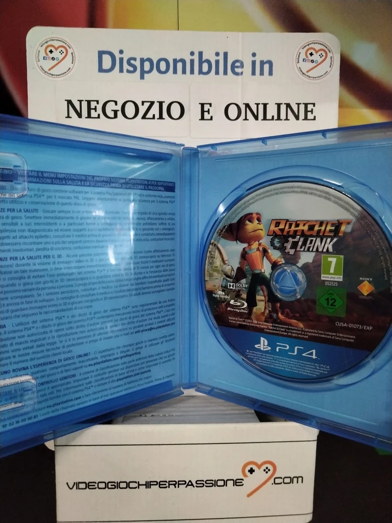 Ratchet e Clank - Playstation 4 (usato garantito)(ver. italiana)