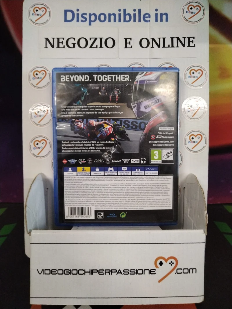 MotoGP 20 - PlayStation 4 (usato garantito)