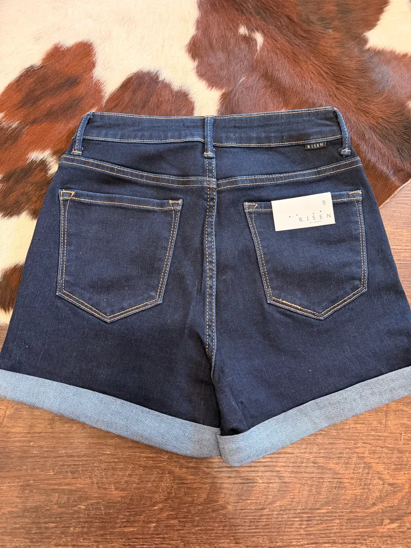 Risen Dark Cuffed Shorts