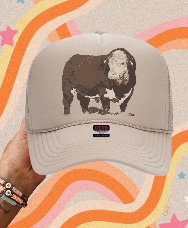 Herfy Hereford Cream Trucker Hat