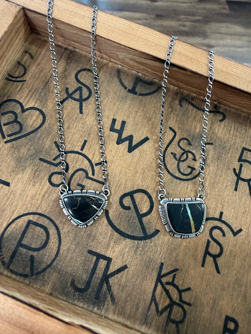 Blackjack Stone Necklaces
