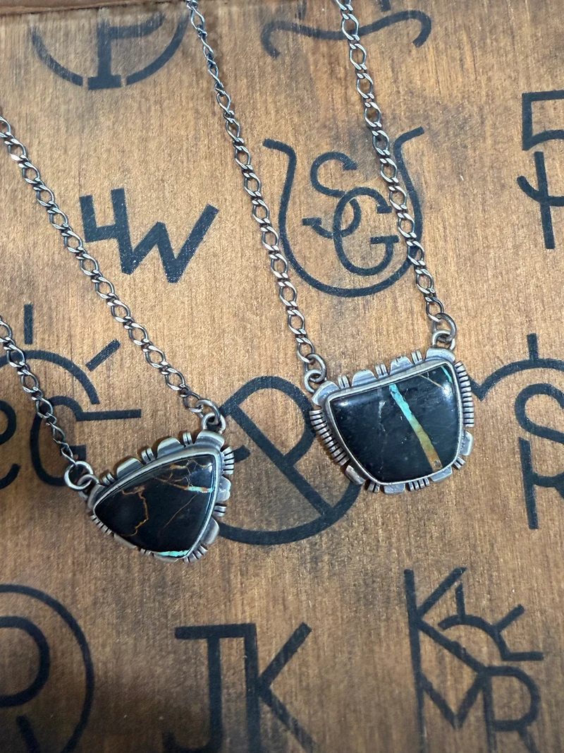 Blackjack Stone Necklaces