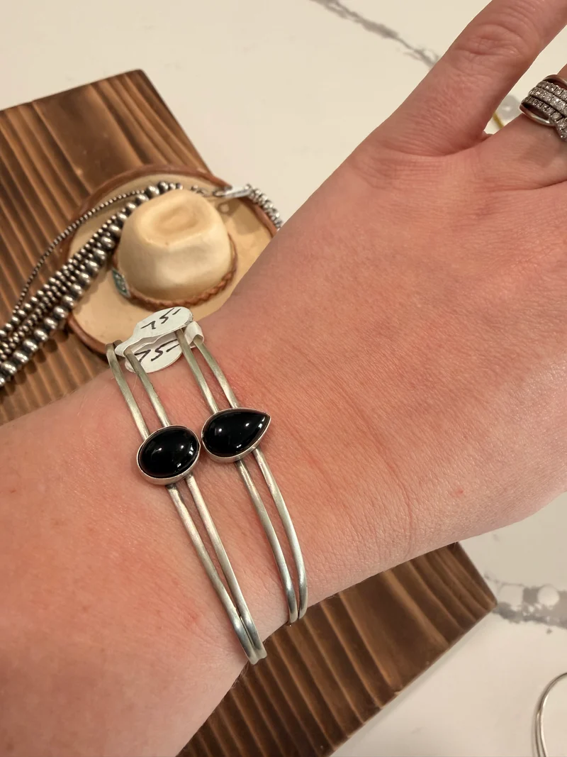 Black Onyx Stone Bracelet