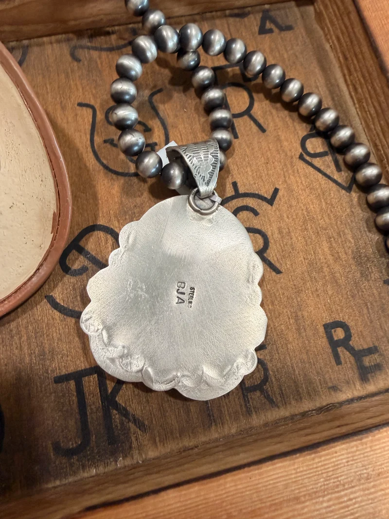Sonoran Gold Multi Stone Coin Pendant