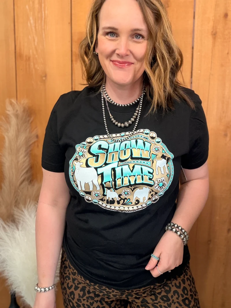 Show Time Buckle Tee