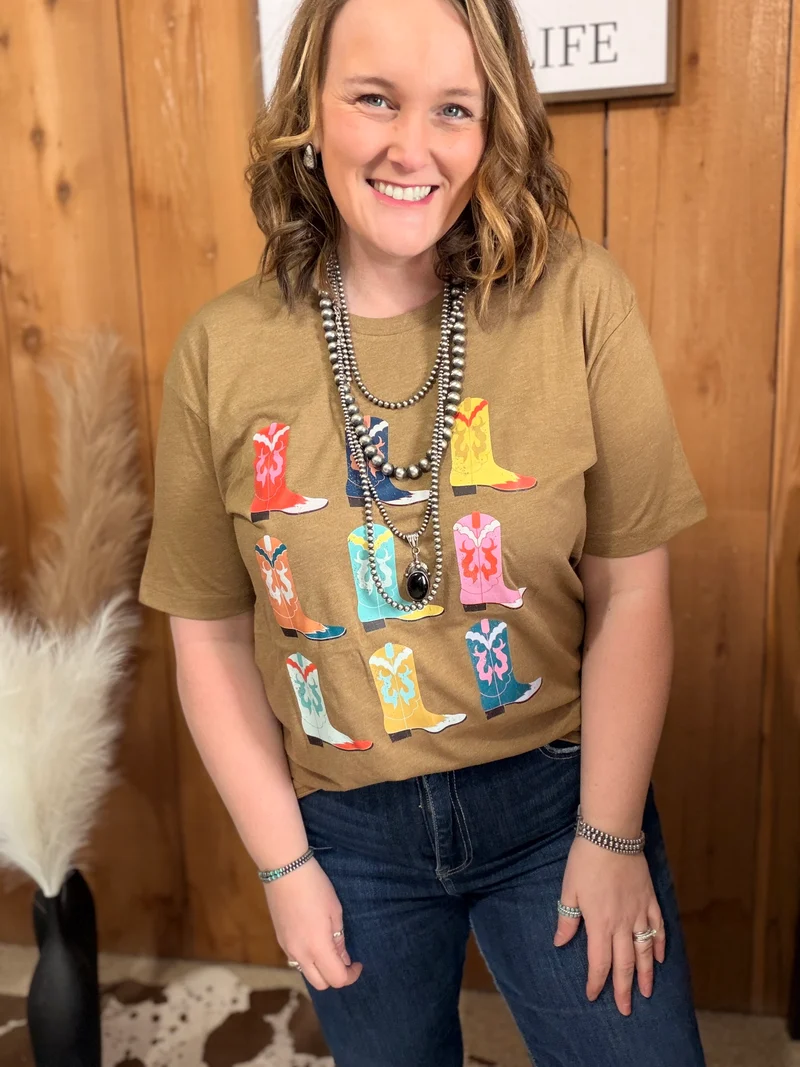 Western Boots Tee