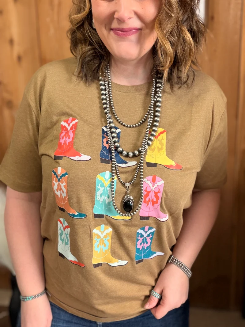 Western Boots Tee