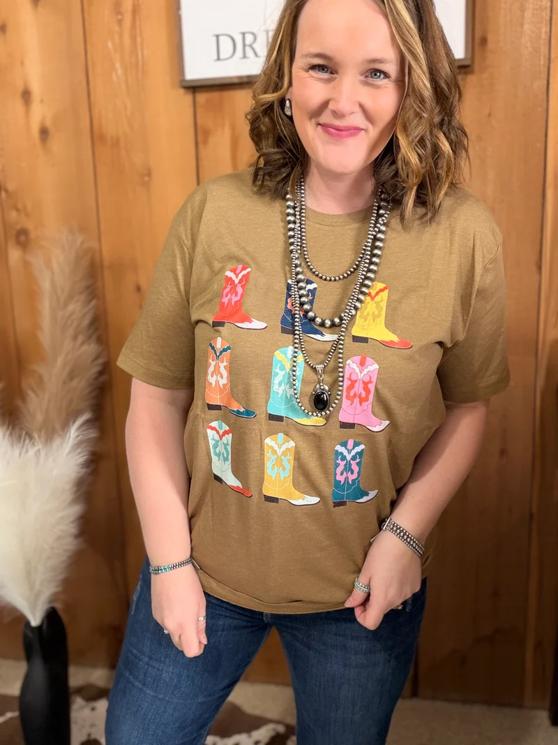 Western Boots Tee