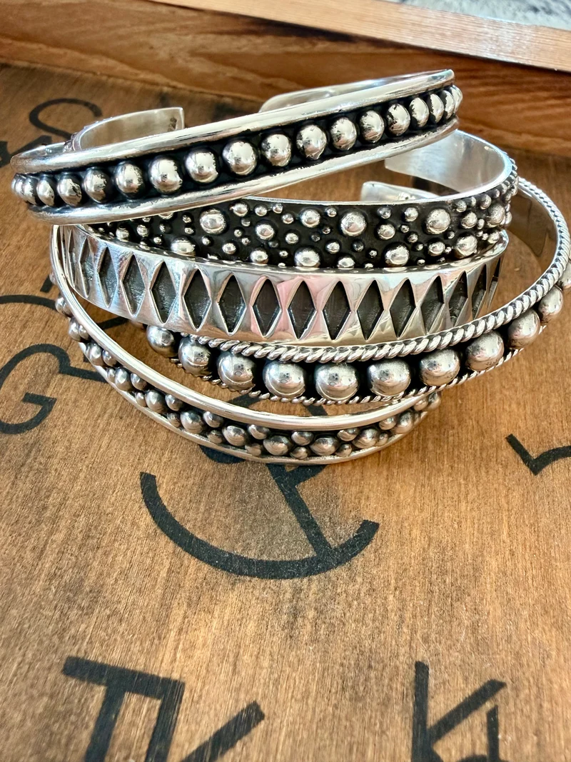 Sterling Silver Cuff Bracelets
