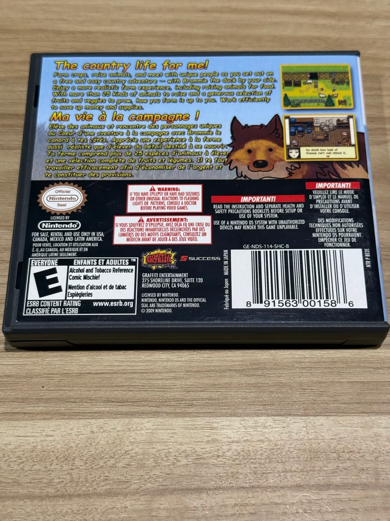 Shepherd's Crossing 2 - Nintendo DS