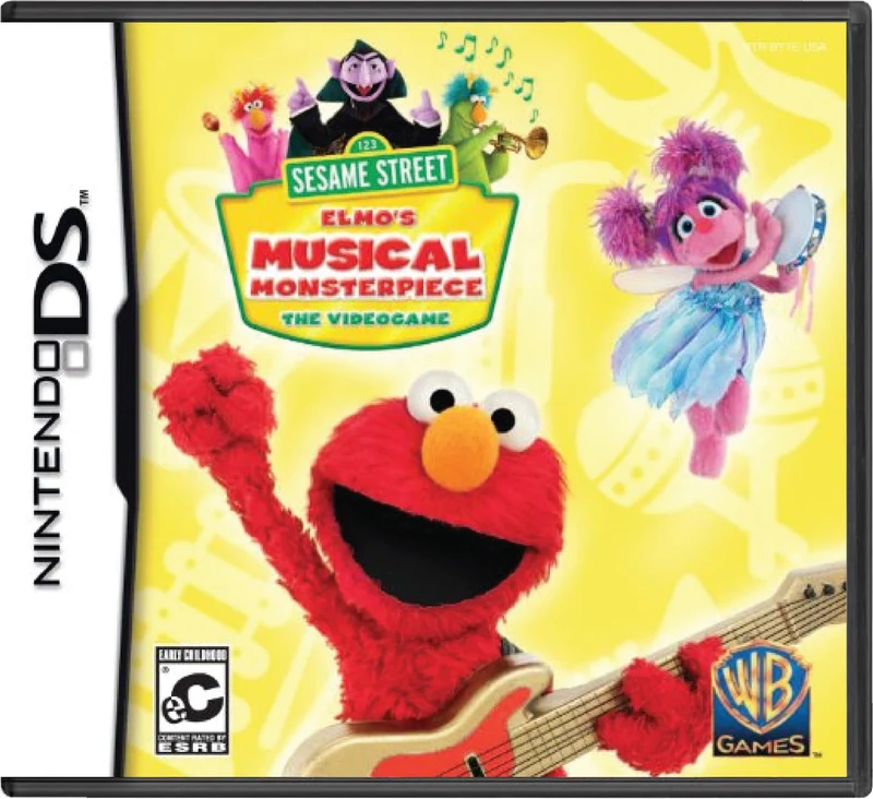 Sesame Street Elmo's Musical Monsterpiece - Nintendo DS