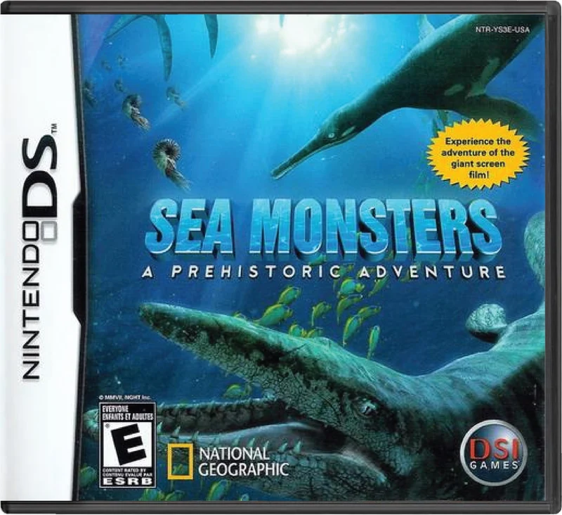 Sea Monsters Prehistoric Adventure - Nintendo DS