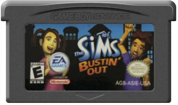 The Sims Bustin Out - Nintendo Game Boy Advance