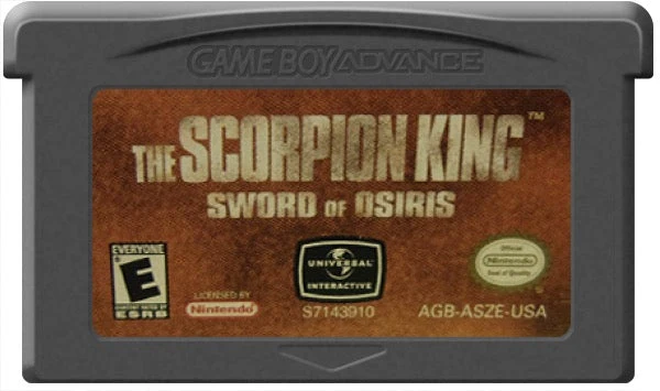 The Scorpion King Sword of Osiris - Nintendo Game Boy Advance