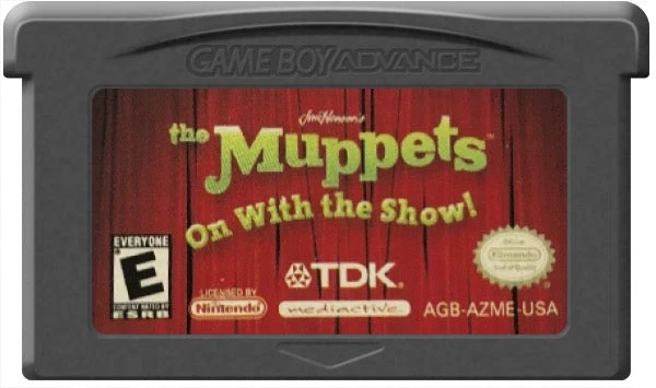 The Muppets On With the Show - Nintendo Game Boy Advance