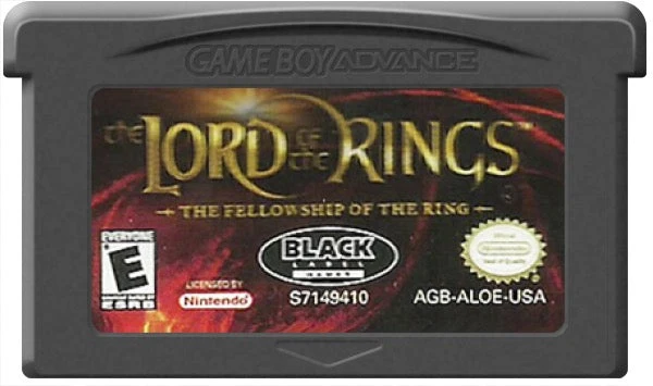The Lord of the Rings Fellowship of the Ring - Nintendo Game Boy Advance
