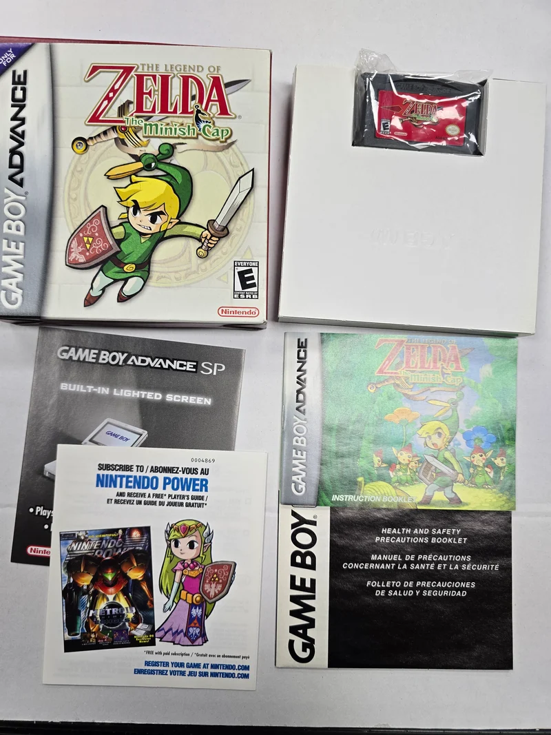 The Legend of Zelda Minish Cap - Nintendo Game Boy Advance