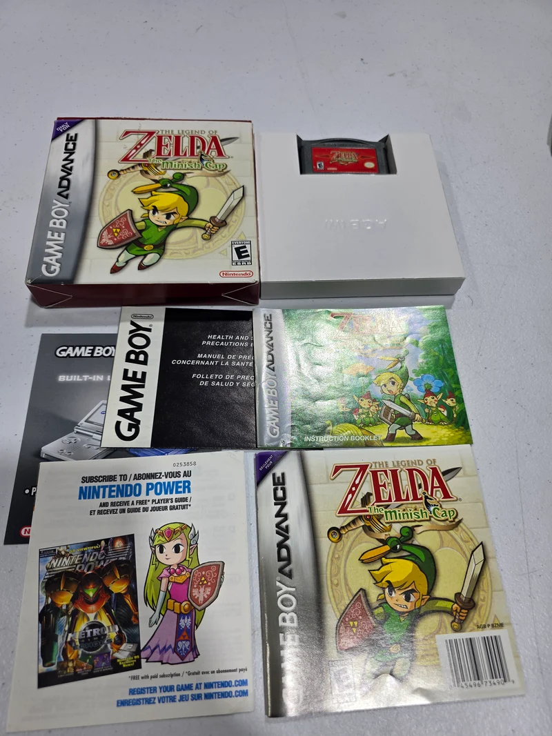 The Legend of Zelda Minish Cap - Nintendo Game Boy Advance