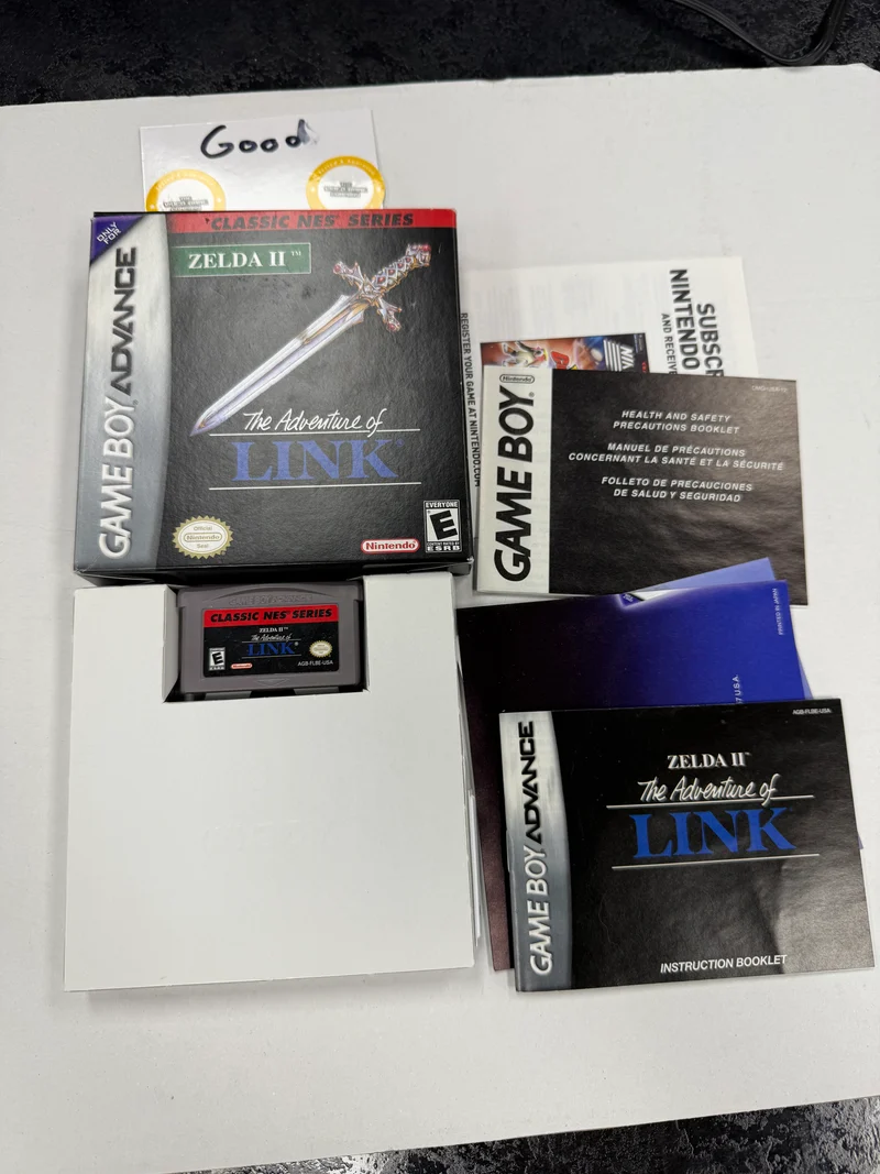 The Legend of Zelda II The Adventure of Link Classic NES Series - Nintendo Game Boy Advance