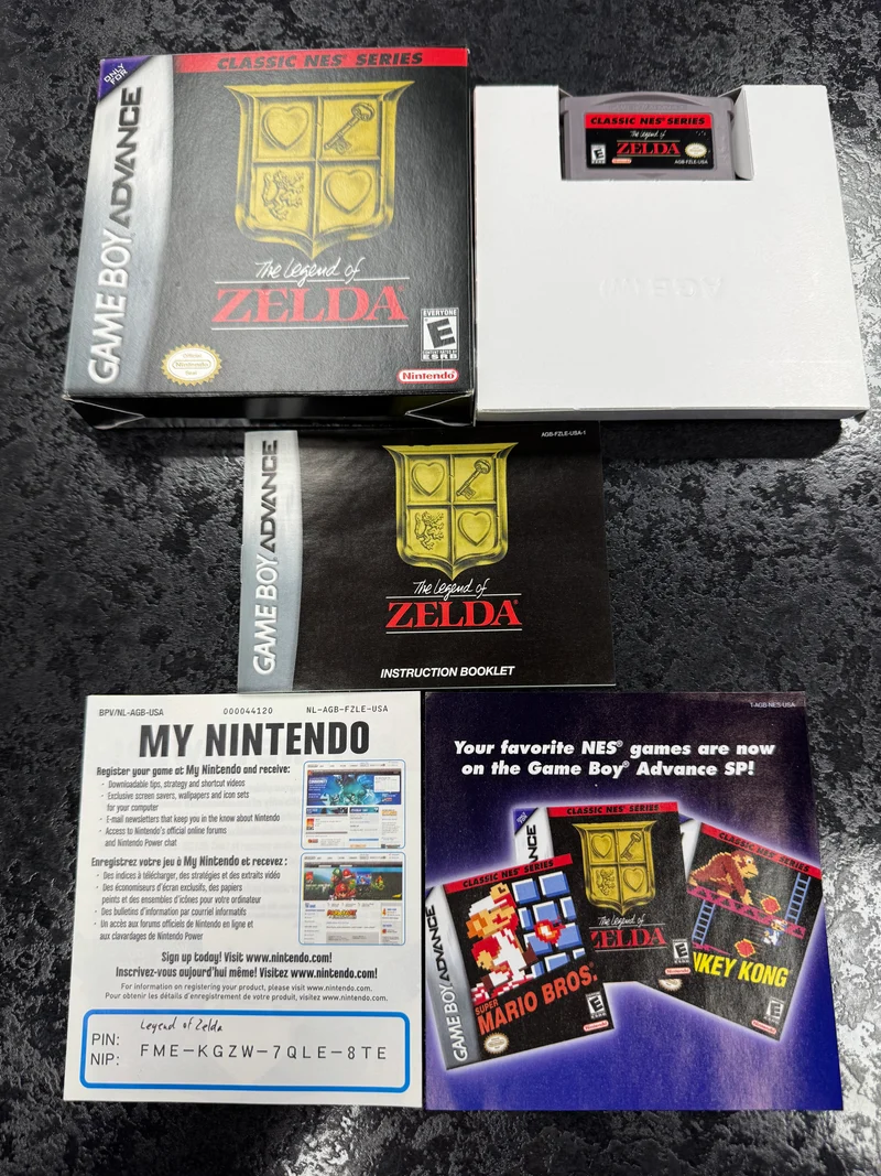 The Legend of Zelda Classic NES Series - Nintendo Game Boy Advance